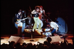 The Rolling Stones during their 1972 Tour performing in LA  (40'x60' Print. Limited edition of 3.)  © Jim Marshall Photography LLC